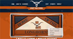 Desktop Screenshot of legacyhigh.net